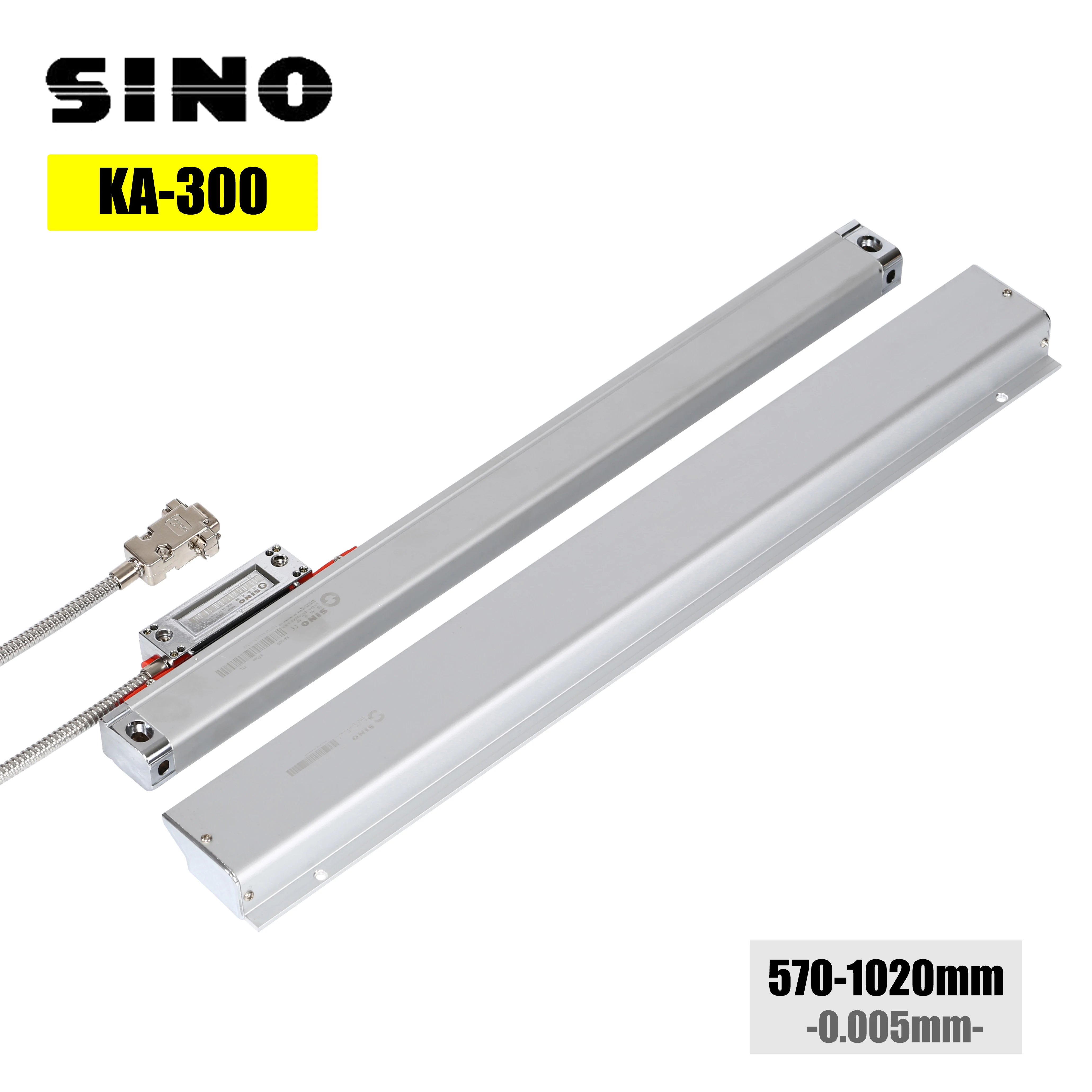 Φ SINO 570 620 670 720 770 820 870 920 970 1020 мм TTL 0 005 линейные весы KA300 5um Оптический энкодер