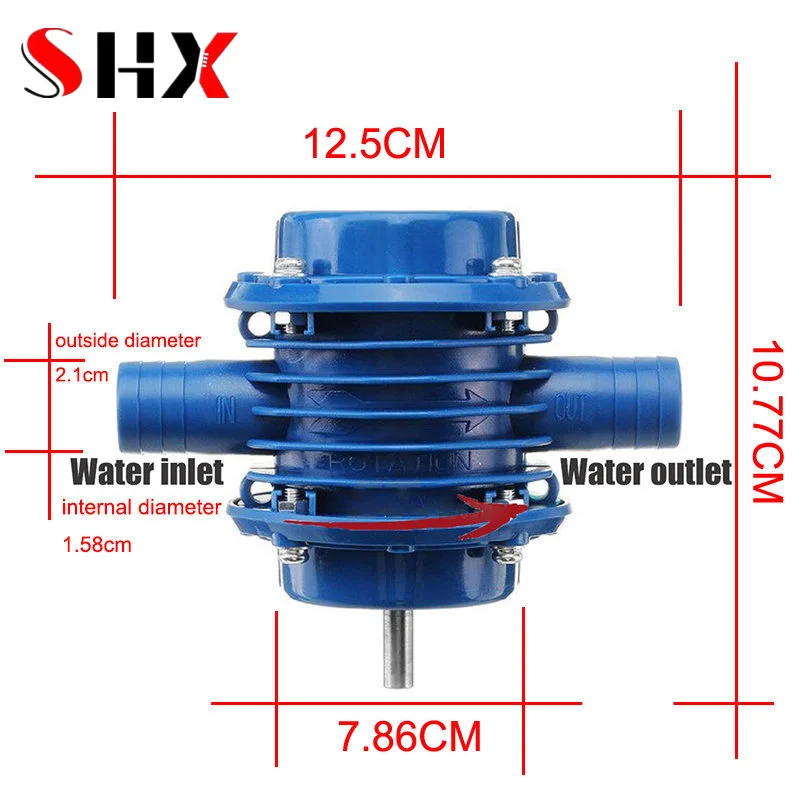 

Ручной водяной насос с ручной дрелью, микро самовсасывающий центробежный насос постоянного тока, самовсасывающий бытовой маленький насос, инструменты для полива сада