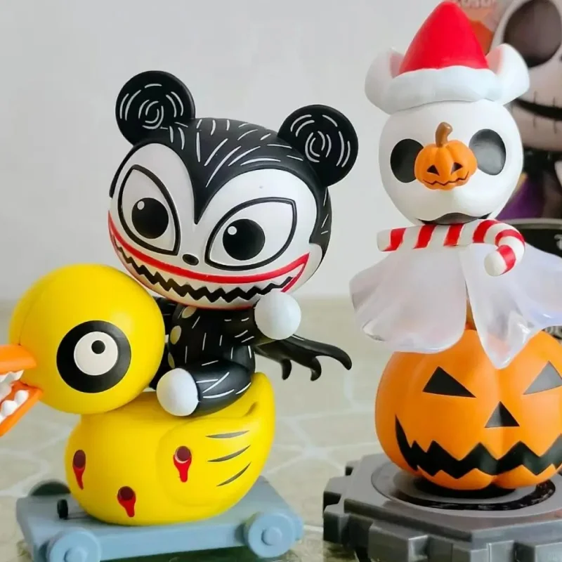 Фото New Hot Toys The Nightmare Before Christmas Blind Box Figures Jack Sally Cosbi Collectible Figurine Doll Christmas Birthday Gift №2