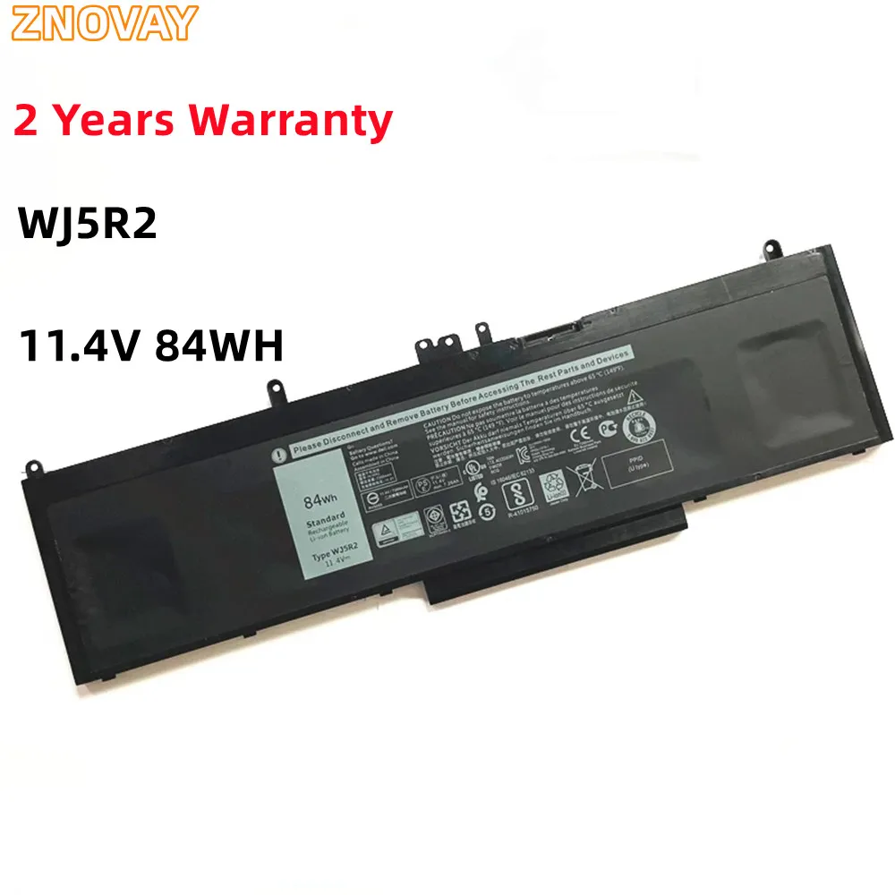 Новый аккумулятор ZNOVAY для ноутбука WJ5R2 11