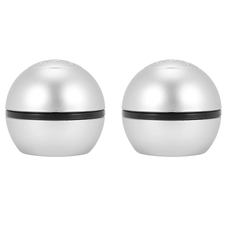 

2X 6 Speed Car Manual Gear Shift Knob Matte Lever Shifter Stick Hand Ball For Alfa Romeo Giulietta 2010-On