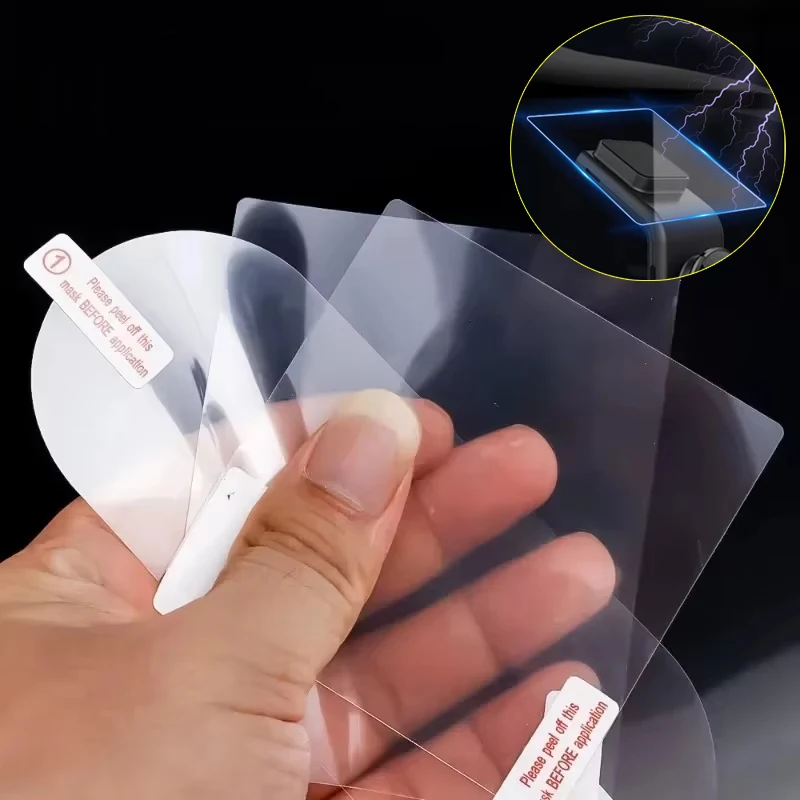 3 шт. двухсторонний клей для лобового стекла автомобиля статический прозрачный