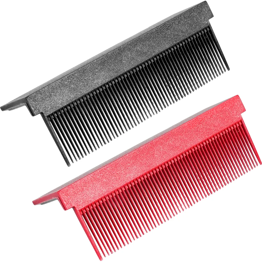 

2 Pcs Electric Splint Straightening Comb Brush Replacement Hair Styling Tool Portable Straightener Professional
