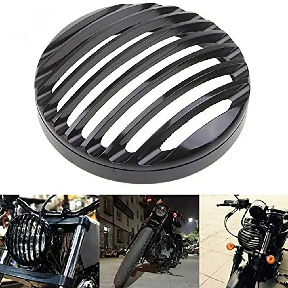 

Motorcycle Headlight Grill Cover Xl1200 Xl883 Aluminum Alloy Fence Lampshade Headlight Housing Modified Parts