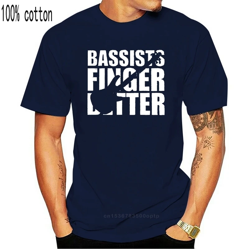 Футболка Bassists Finger Better Bass Guitar Player на заказ удобные хипстерские мужские футболки с