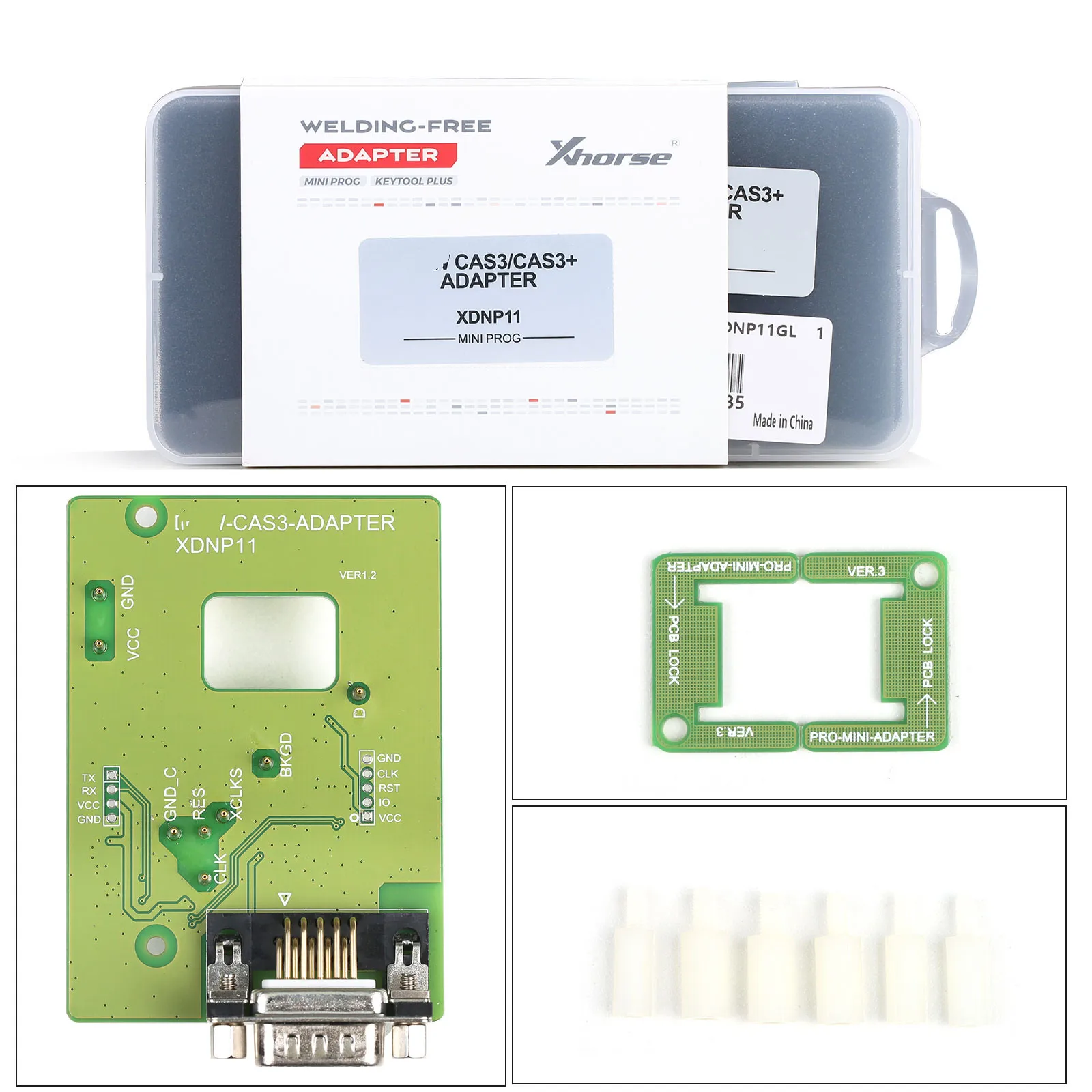 

Xhorse XDNP11 CAS3 / CAS3+ Solder Free Adapter for BMW Work with MINI PROG / KeyTool Plus / VVDI Prog