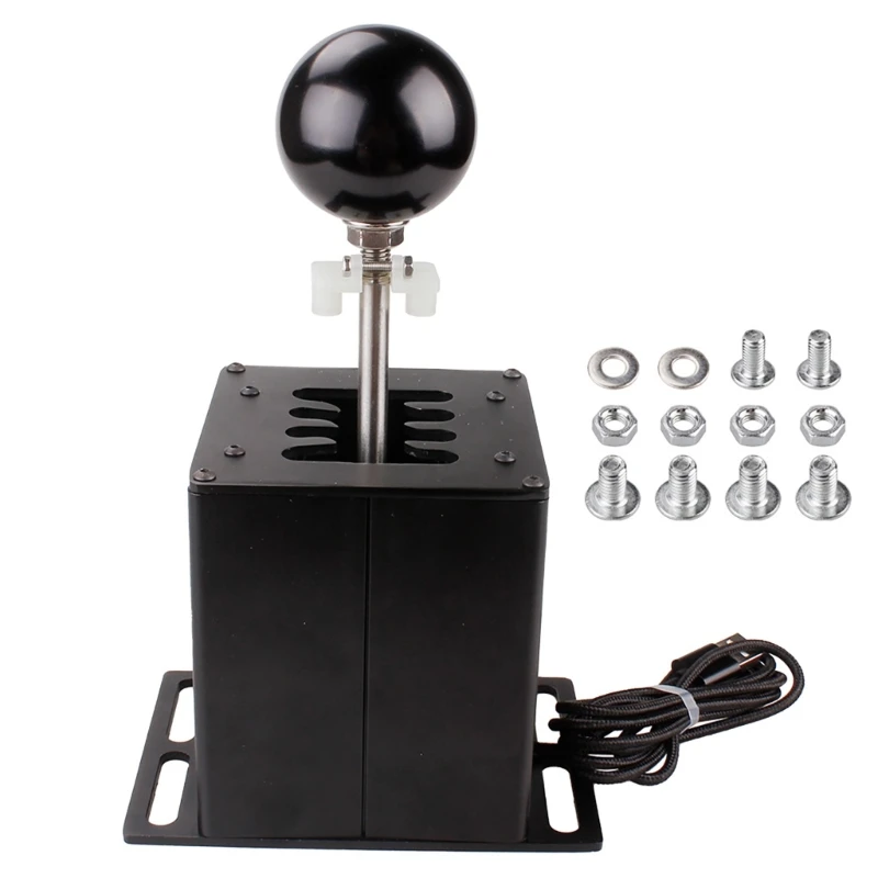 6+R/7+R Racing Games H Gear Shifter Aluminum Alloy Suitable for G27 G29 T300 Drop shipping