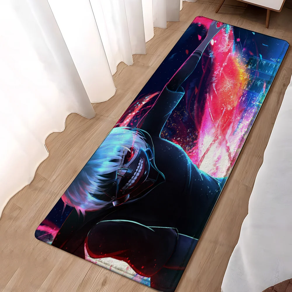 

Tokyo Ghoul Kitchen Entrance Doormat Home Bedroom Floor Decoration Hallway Mat Balcony Bathroom Anti-Slip Carpet Modern Printing