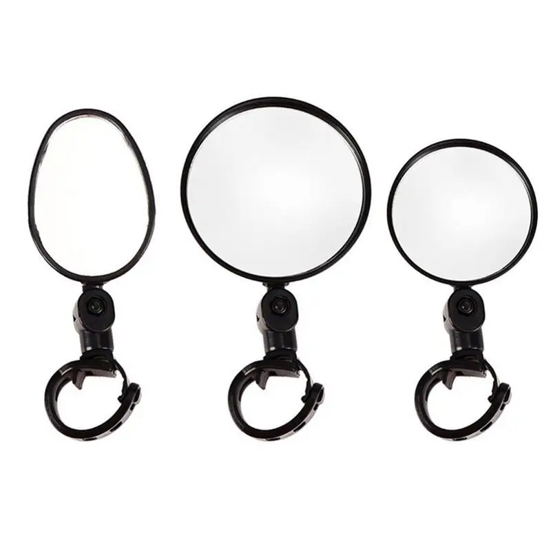 

Bike Mirror Safe HD Shockproof Convex Mirror Universal Riding Accessories Compatible With E-Bikes Mountain Bikes Scooters Motorc