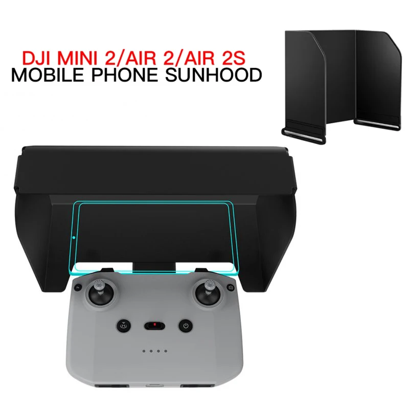

Sunnylife ZG73 Улучшенная функция блокировки света магнитный складной солнцезащитный козырек для DJI Mavic 3/Air 2S/Air 2/Mini 2 Пульт дистанционного управле...