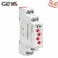 free shipping geya gri8 04 over current and under current monitor 0 05a 1a 2a 5a 8a 16a current monitoring relay