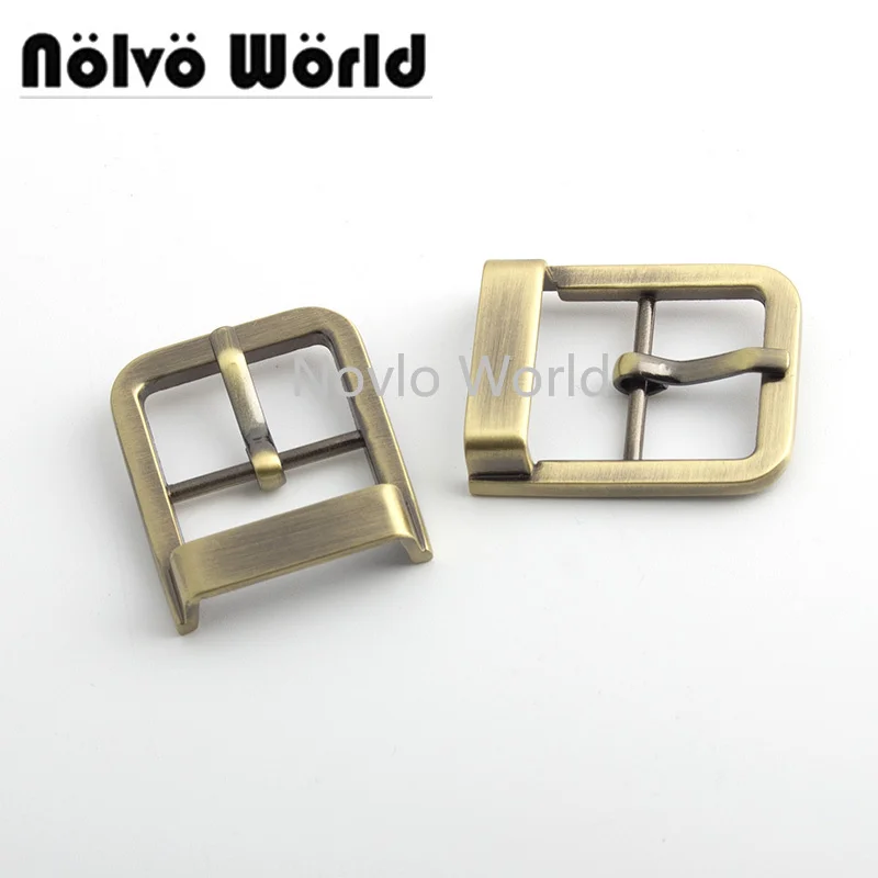 

Nolvo World 10-50 pieces 24mm 25mm 4 colors Brush antique brass pin buckle safety harness buckles