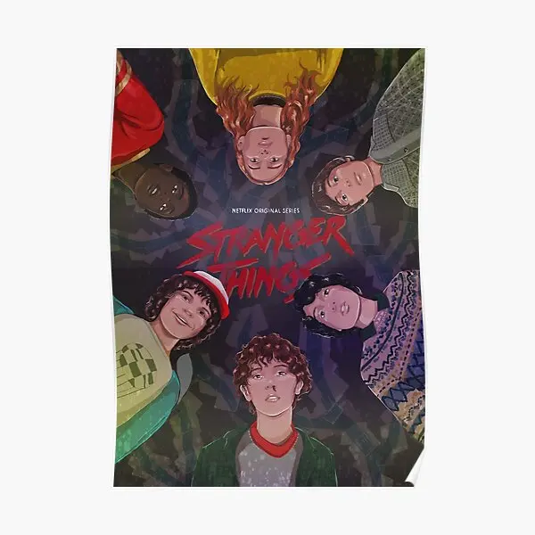 

2 плаката из сериала «очень странные дела»