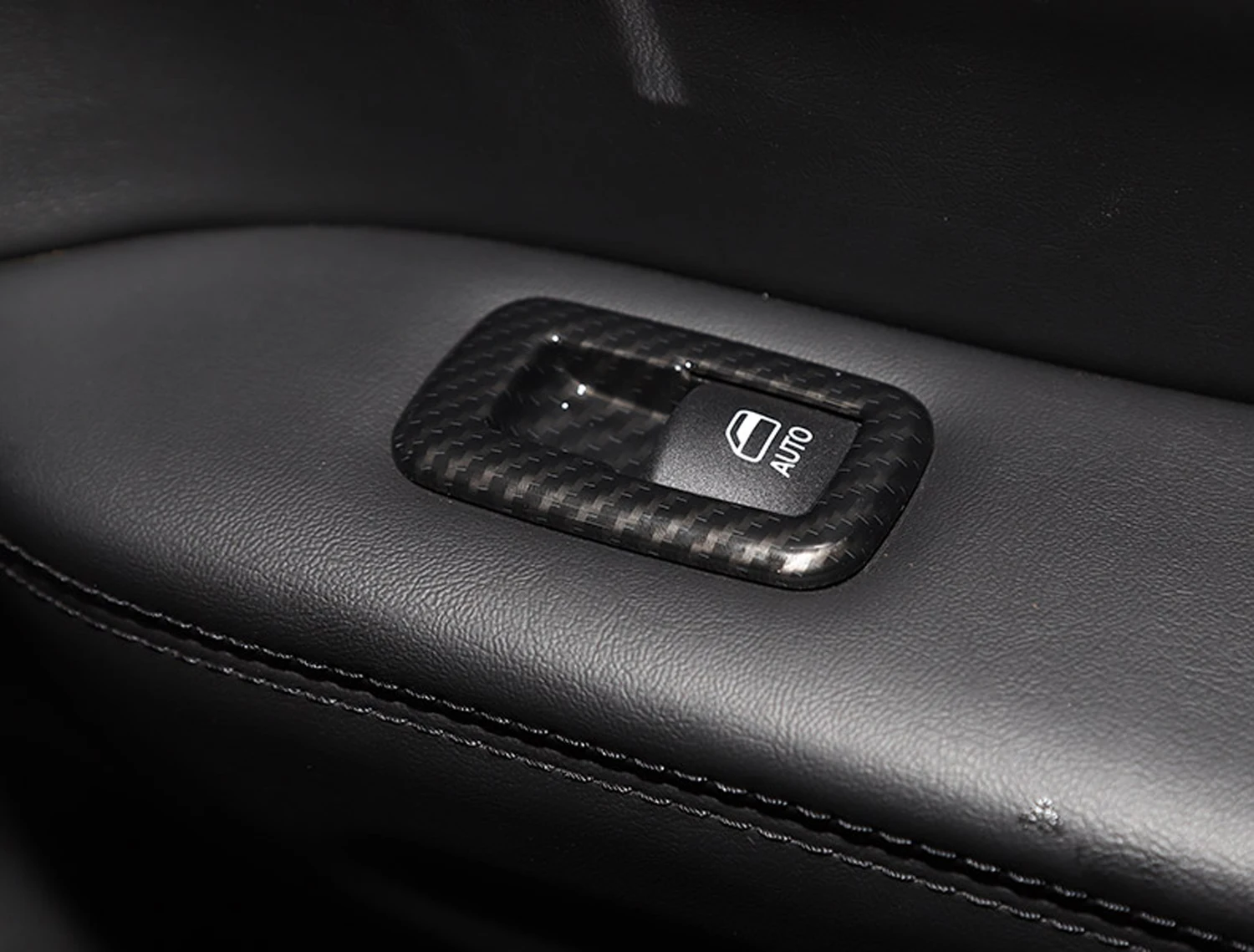 Фото 4 шт., карбоновые крышки для автомобильных дверей и окон, для Dodge Durango 2011-2022 №5
