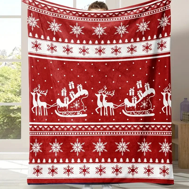 Рождественское одеяло с рисунком Иисуса для взрослых детский чехол