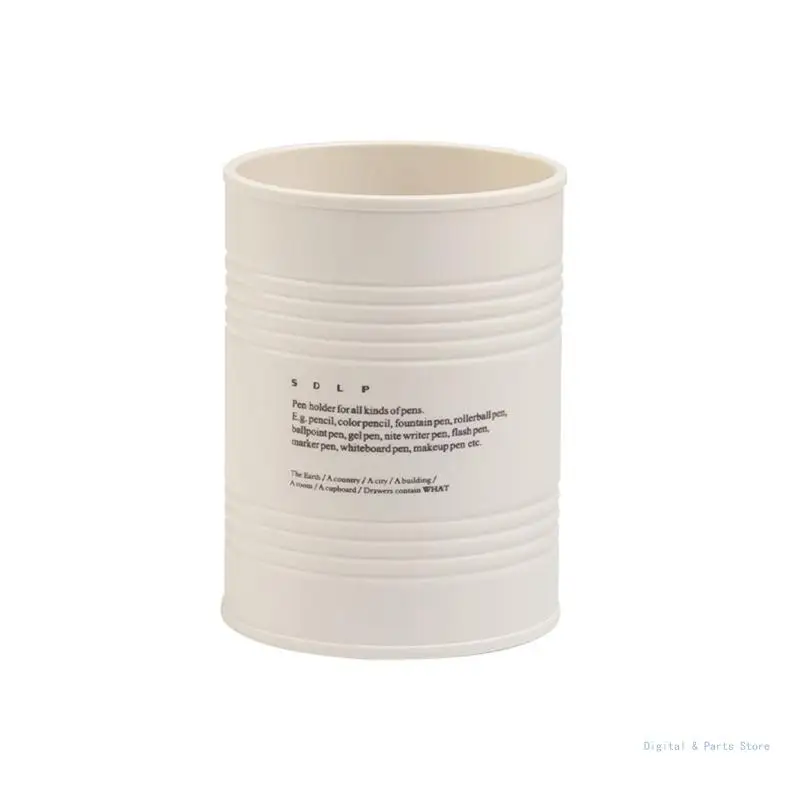 

M17F for Creative Desk Pencil Holder Storage Pen Cup Practical for Colored Pencil Crayon Paint Brush Art Studio Off