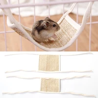 hammock for rats hamster breathable straw swing hamster house nest sleeping bag hanging beds guinea pig hamster cage