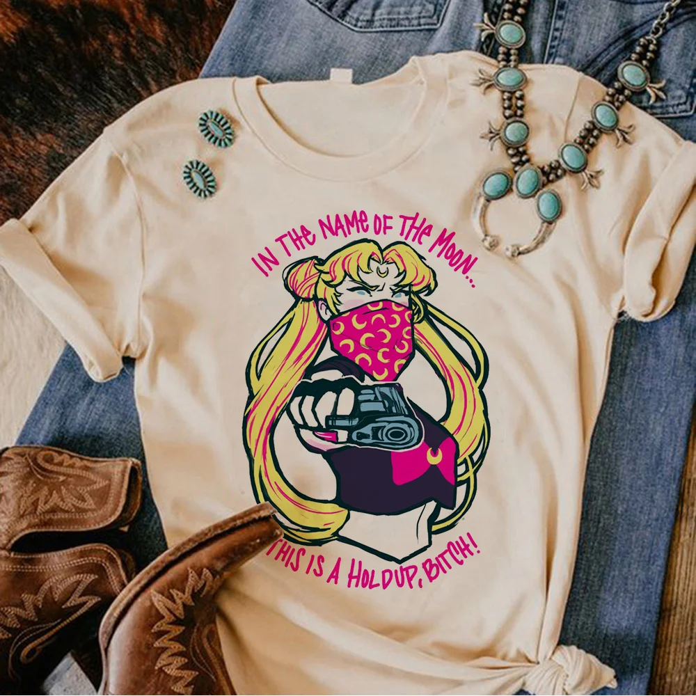 

Футболка женская с принтом Луны и кота, в стиле 80-х