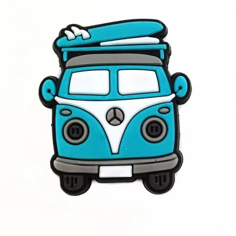 Hot Selling 10PCS Shoe Charms Accessories Cartoon Animals Car PVC Shoe Decoration Designer for Croc Jibz Kids X-mas Party Gift