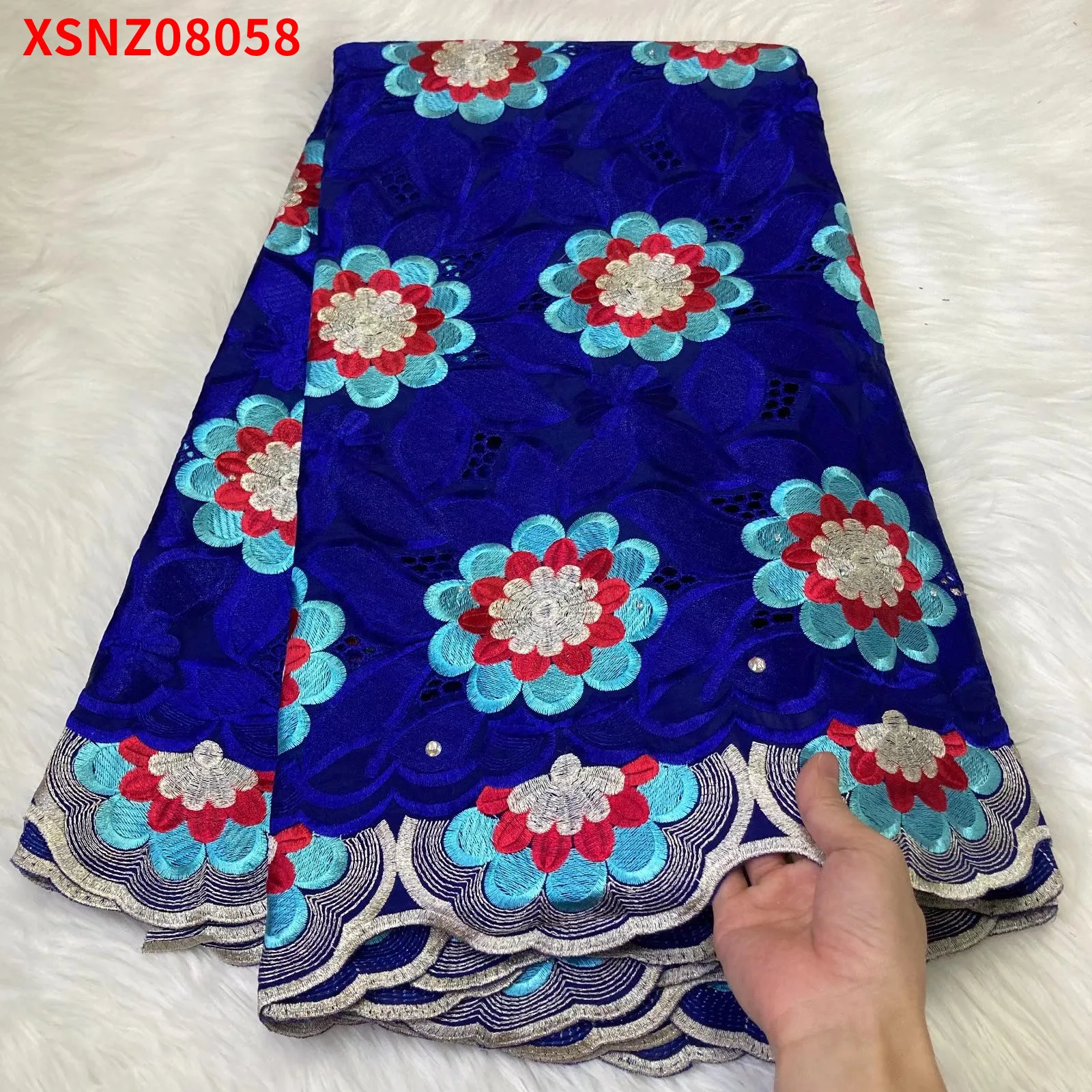 Африканская Анкара низкая цена кружевная ткань хлопок для женщин вечернее