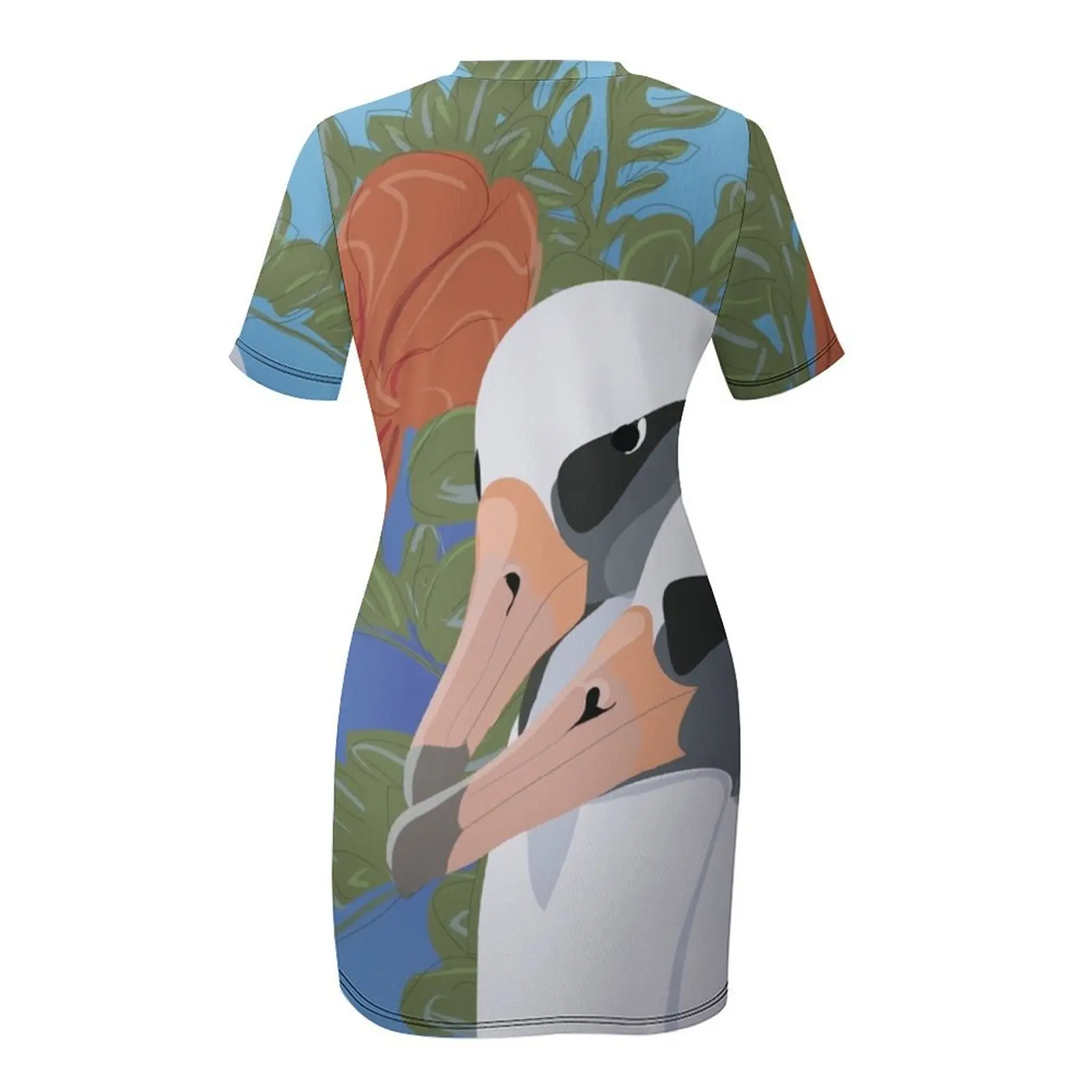 Лембали Альбатрос и Охай платье из полиэстера