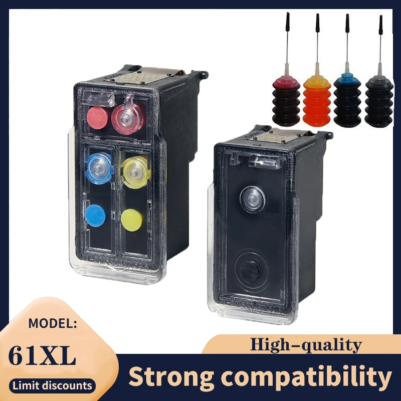 

61XL compatible Cartridge Replacement for HP 61 HP61 Ink Cartridge for Deskjet 1000 1050 1050A 1510 2000 2050 2050A 3000 Printer