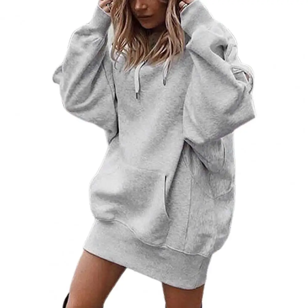 

Hoodie Dress Women Hoodie Temperament Loose-fitting Sweatshirt 2022