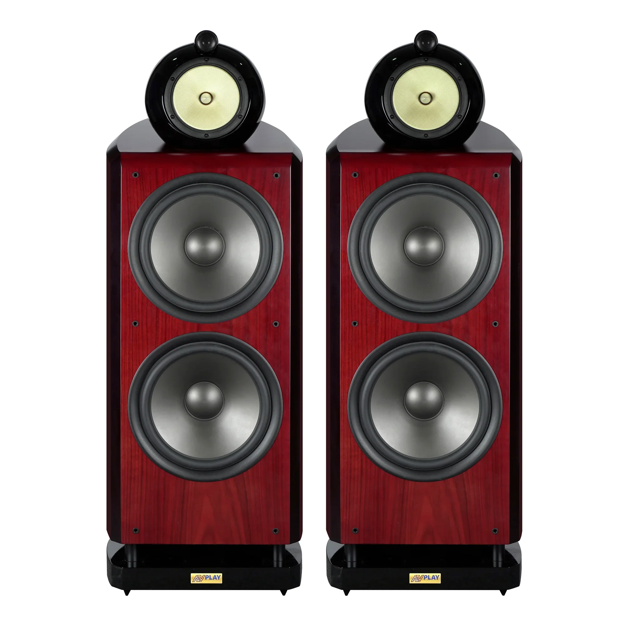 Фото AVplay M212-BF 3-полосный двойной 12-дюймовый низкочастотный динамик Hi-Fi Чувствительность 89 дБ/м @ 2,83 В 100-500 Вт/4 Ом №2