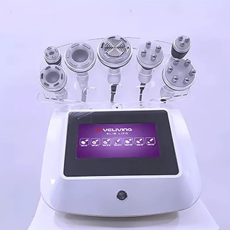 2024 40 К кавитационный вакуумный массажер для похудения 7 в 1 скульптурирования