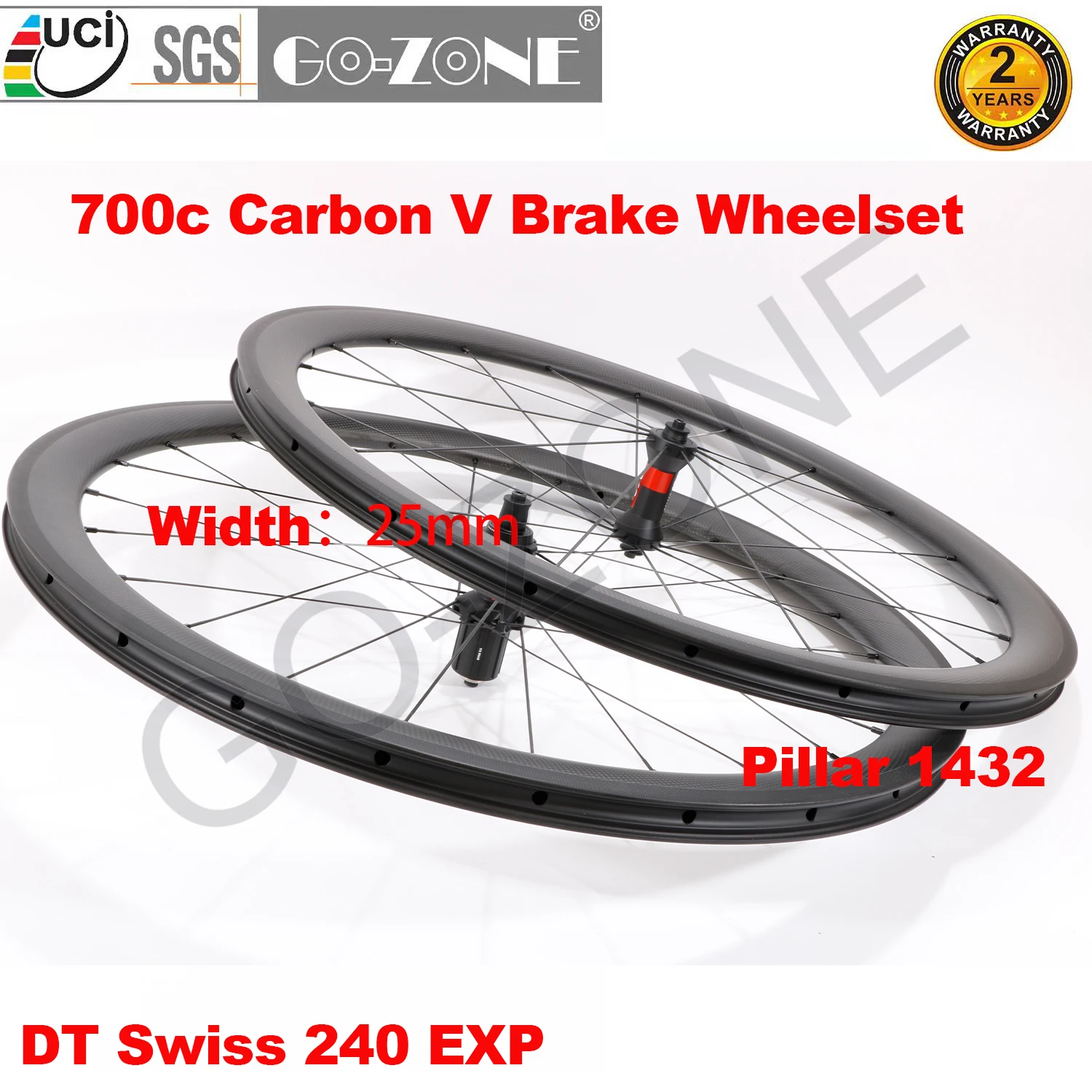 Карбоновые легко клинчерные бескамерные трубчатые колеса 700c с прямым вытяжкой