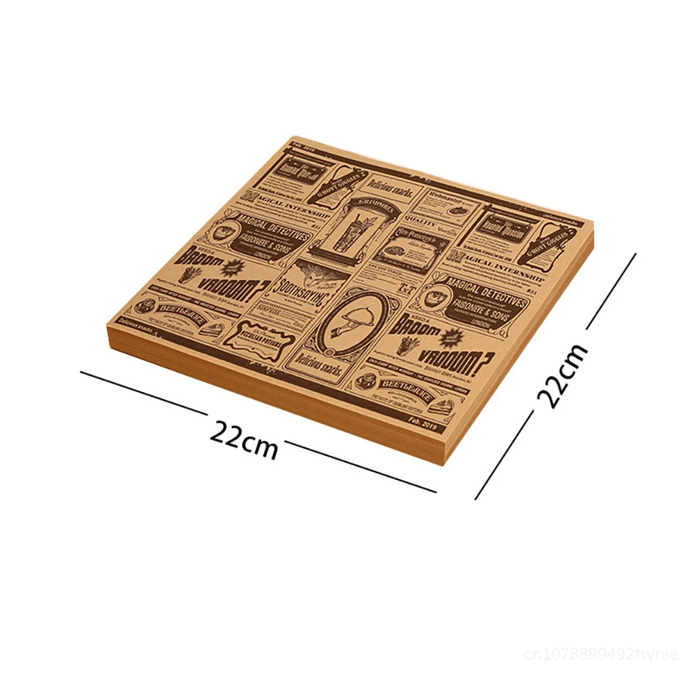 

Дели вощеная бумага для еды 22x22 см