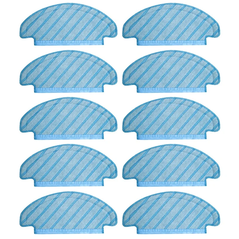 

10Pcs Mop Cloths Cleaning Cloths for Ecovacs Deebot T8 Vacuum Cleaner Accessories Mop Floor Cleaning Replacement Cloth