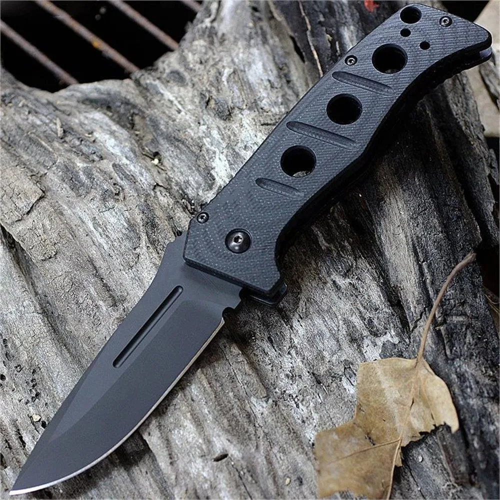 

BM 2750 Adamas Fast AU.TO Open Folding Pocket Knife D2 Black G10 Handles Tactical Self Defense Outdoor Hunting EDC Clip Knifes