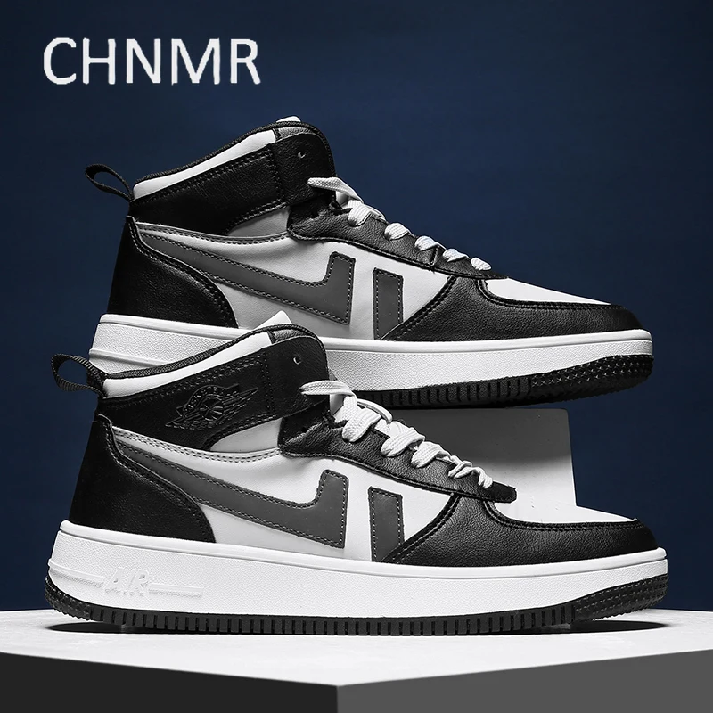 

Men's Casual Sneaker High Top Thick Bottom Comfortable Breathable Wear-Resistant Trendy All-match Spring and Autumn Main Push