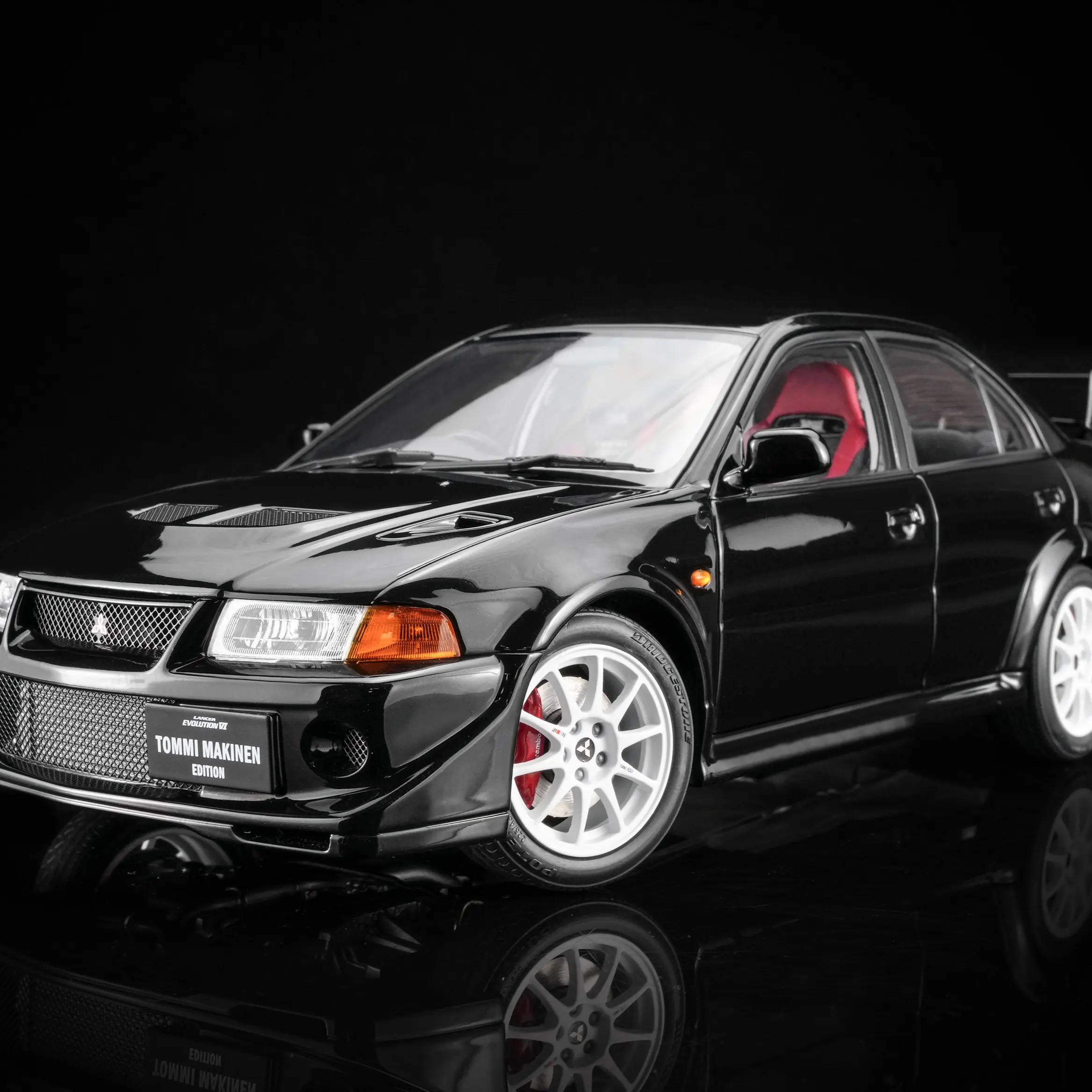 Коллекционная модель автомобиля Motorhelix 1:18 Mitsubishi Evolution VI (6.5) из сплава, лимитированная серия, украшение для рабочего стола (art.: 3920dbca18567) - 3920dbca18567