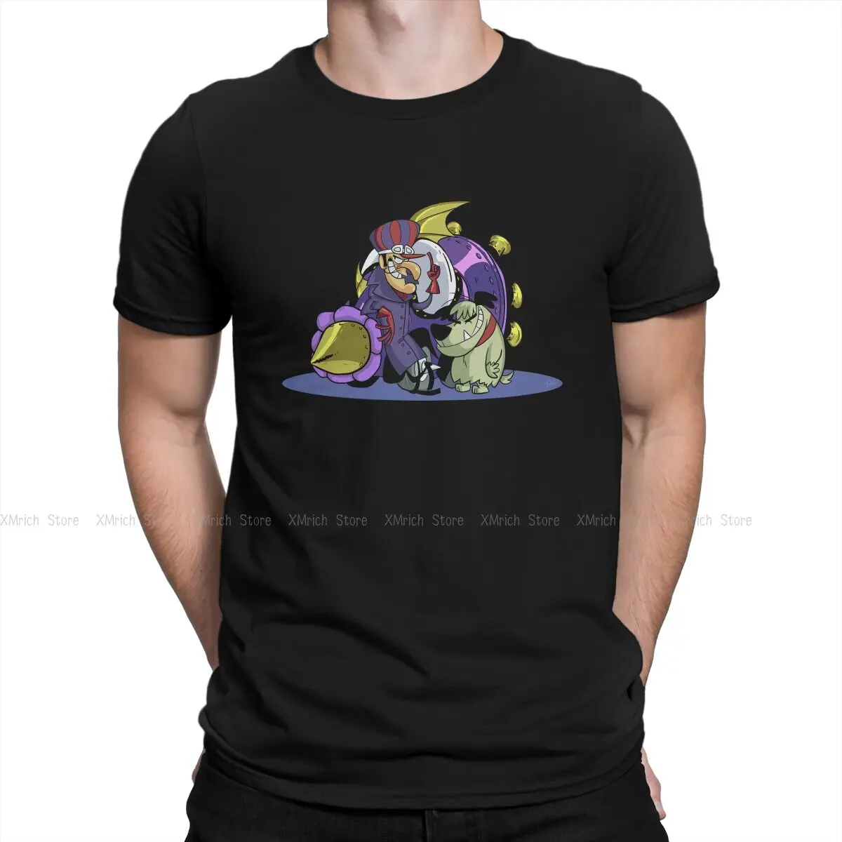 

The Double Zero Unique TShirt Wacky Races 1968 Anime TV Series Casual T Shirt Summer Stuff For Men Women