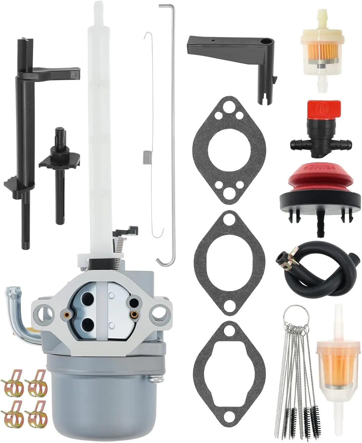 Фото Карбюратор 796122 для Briggs & Stratton 794593 696737 793161, для снегоуборщиков Ariens MTD Cub Cadet, тракторов №1