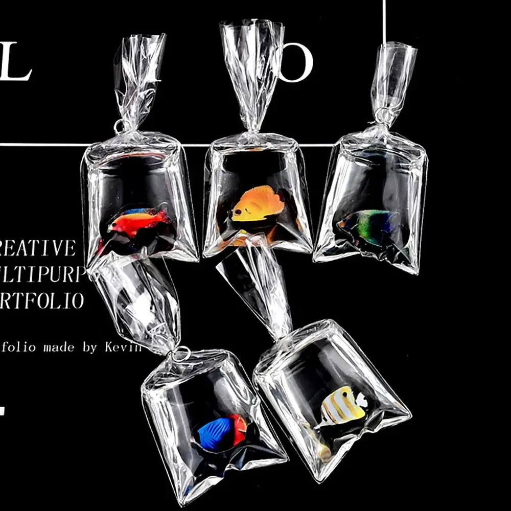 Прозрачная сумка для воды Подвески изготовления женских и мужских подвесок