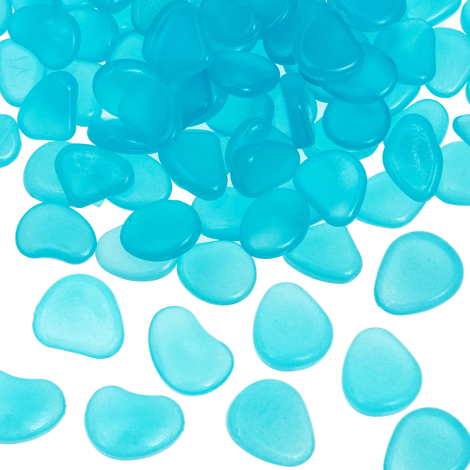 

Tank Aquarium Glow Dark Stones The Glowing Pebbles Luminous Garden Decor Outdoor Pebble Stone Ornament Landscape Decorative Sea