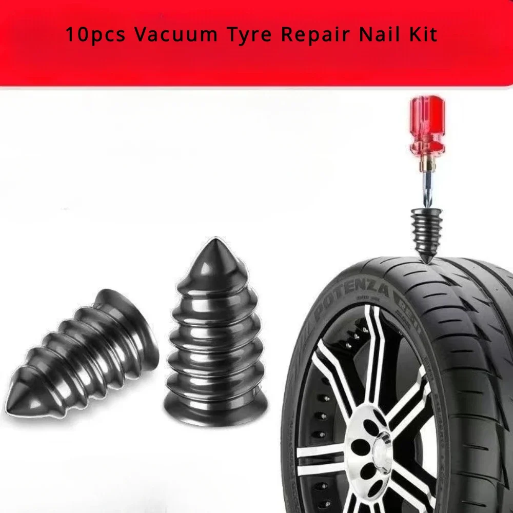 Набор гвоздей для вакуумного ремонта шин комплект из 10 предметов автомобильных