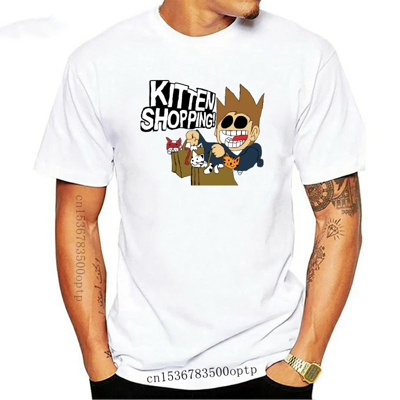 Мужская одежда новинка модная повседневная рубашка из 100% хлопка модель Eddsworld с