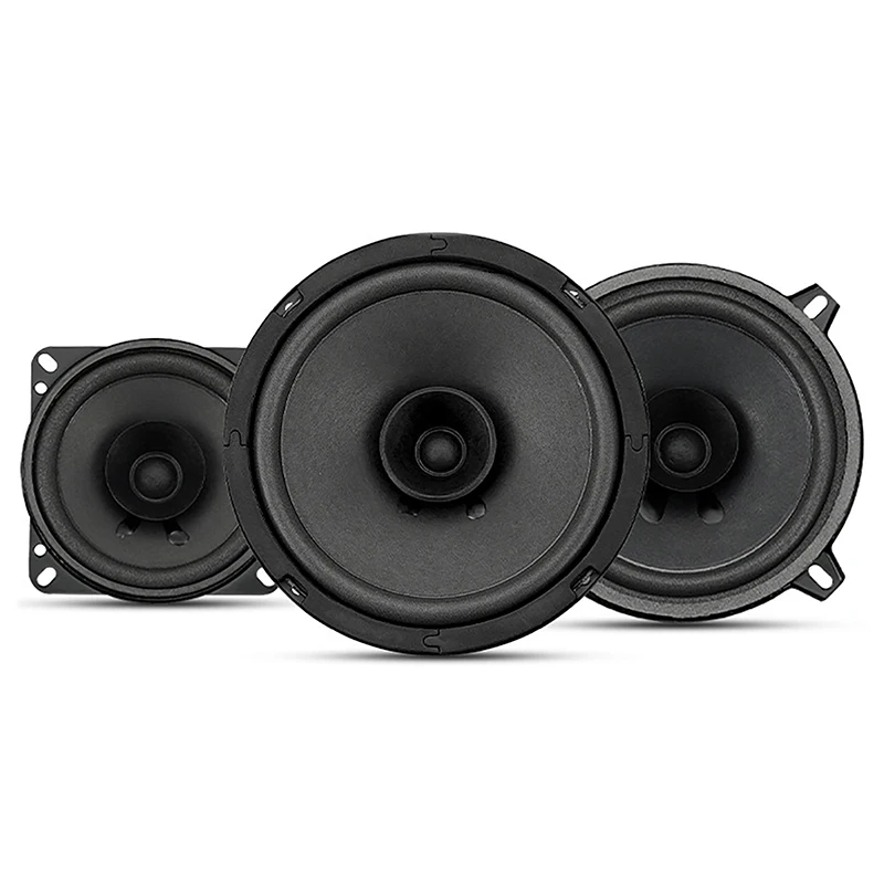 4/5/6.5 Inch Car Speakers Coaxial Green Subwoofer Universal Automotive Audio Full Range Frequency Stereo Speaker
