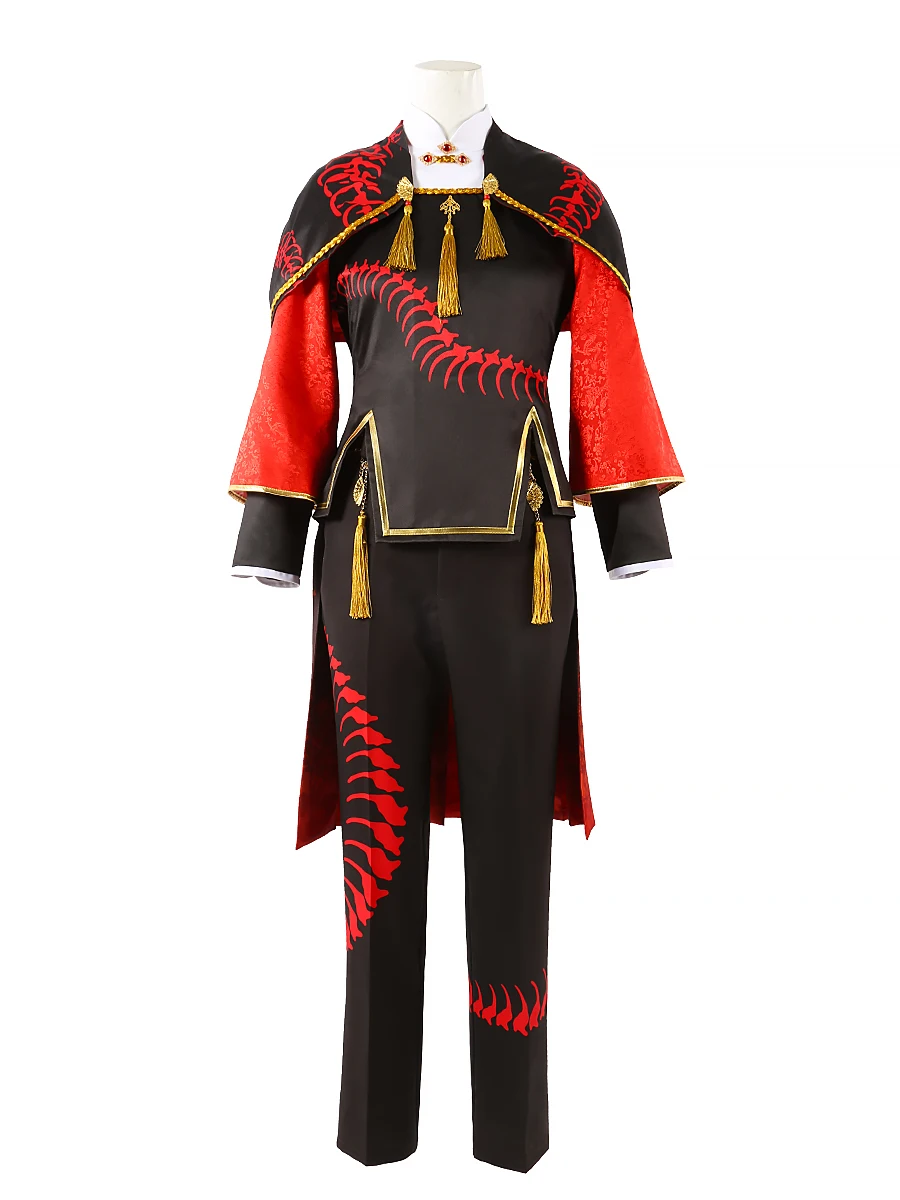 

New Game Nu: Carnival Yakumo Cosplay Costume Suit Handsome Uniform Halloween Carnival Suit Fancy Outfits