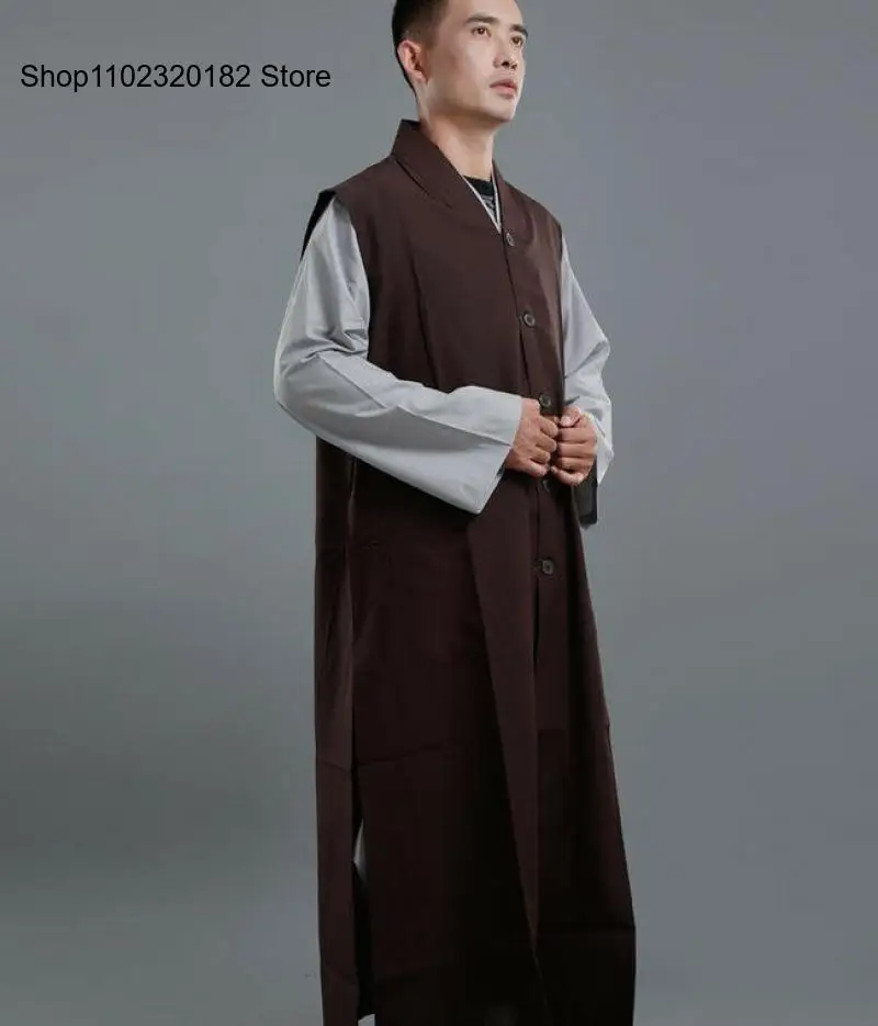 Тонкая дышащая высококачественная одежда для монахов на весну и лето пальто Jialan