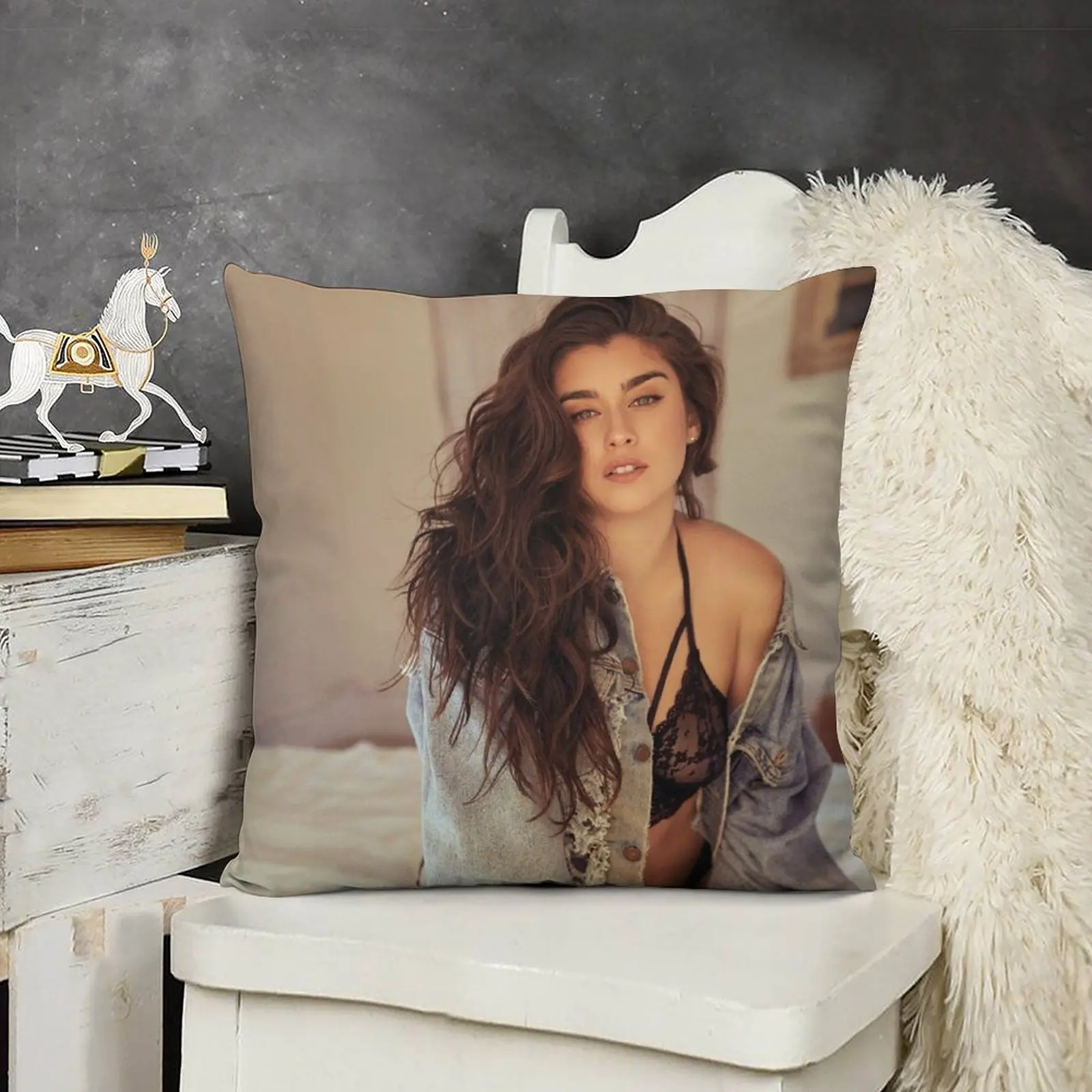 Декоративная декоративная подушка Lauren Jauregui для гостиной рождественские