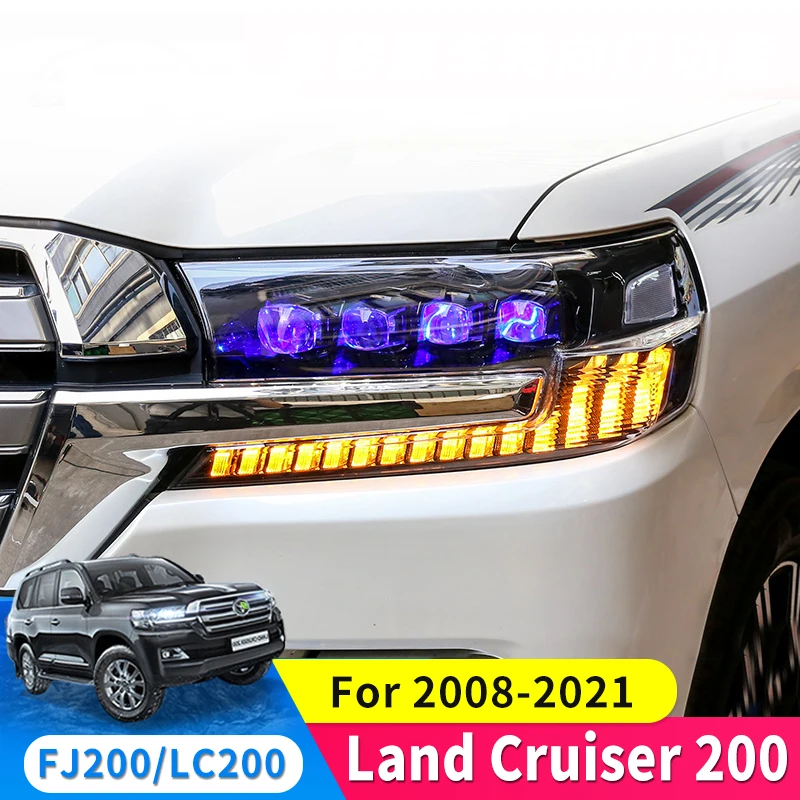 2016-2021 Toyota Land Cruiser 200 LC200 Передняя и задняя фары в сборе Внешнее украшение