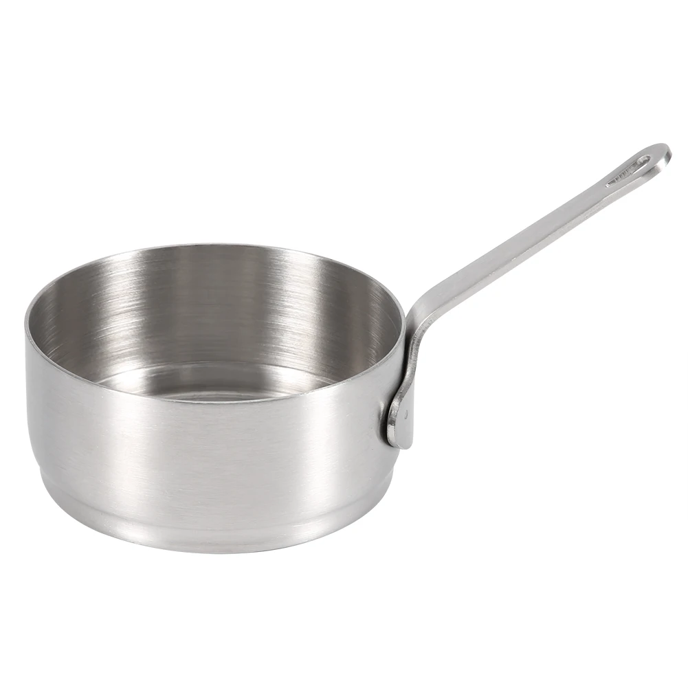 

Stainless Steel Gravy Sauce Cup Pepper Sauce Bowl Utensil Tableware Kitchen Tool with Handle