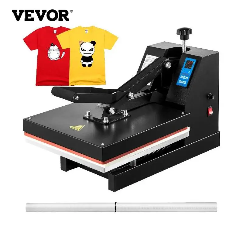 

VEVOR 15X15 Inch Heat Press Sublimation Machine 1400W Semi-Automatic Temperature Control Transfer Printing for T-Shirts Cloth