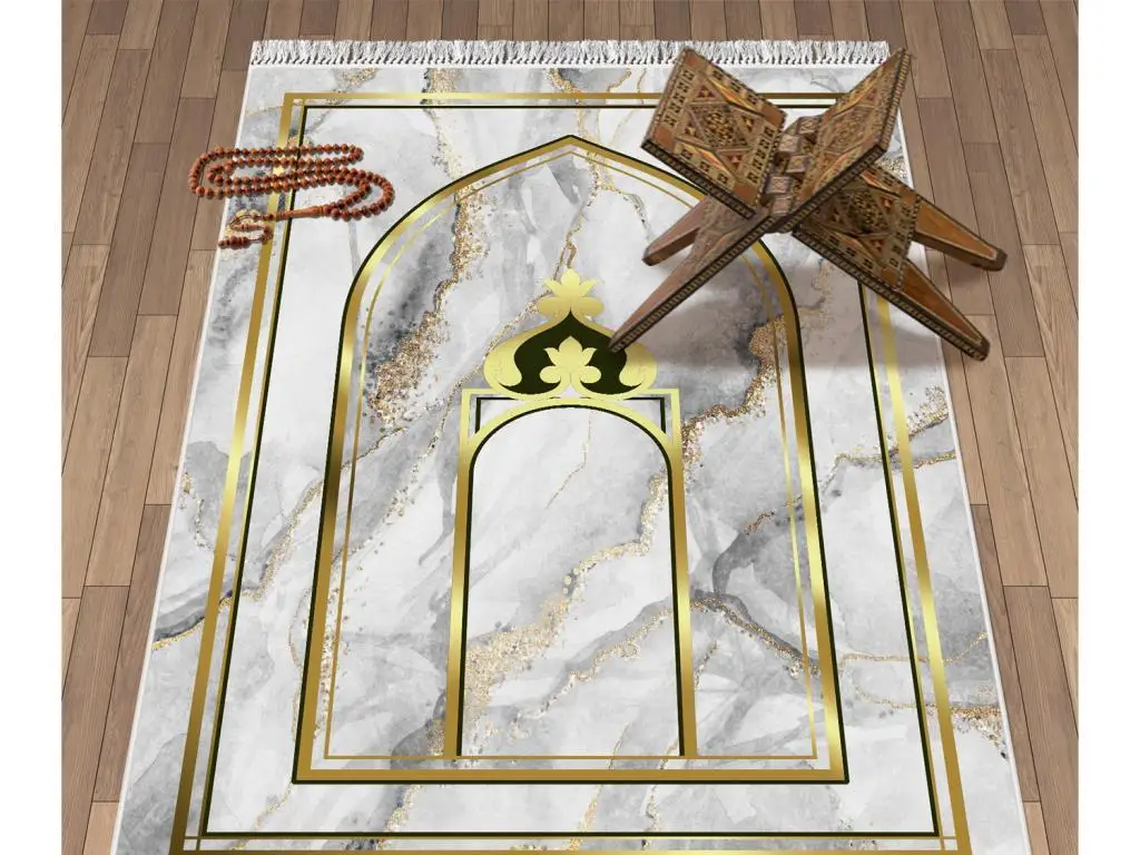 

Marble Velvet Prayer Rug