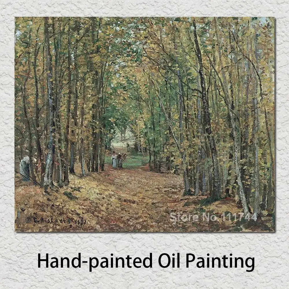 

Картина на холсте Камилла Писсарро искусство деревья на марли ручная роспись высокое качество